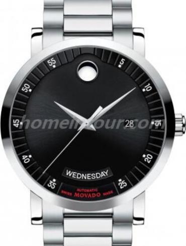 摩凡陀0606844男表瑞红系列-银色表带/表径42mm