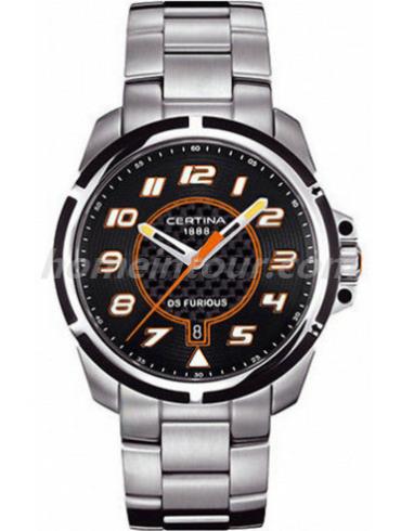 雪铁纳C011.410.21.202.00男表勇者系列-银色表带/表径41.5mm