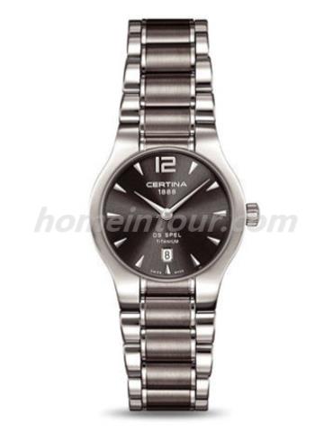 雪铁纳C012.209.44.087.00女表雅致系列-灰色表带/表径30mm