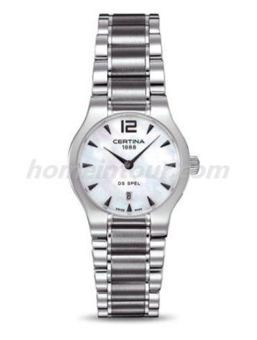 雪铁纳C012.209.11.117.00女表雅致系列-银灰色表带/表径30mm