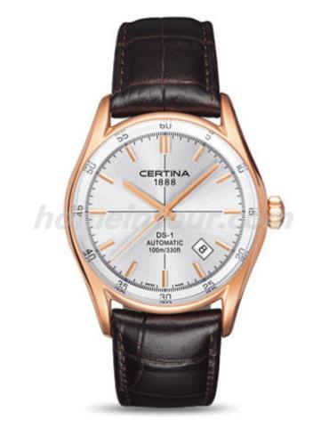 雪铁纳C006.407.36.031.00男表喜马拉雅系列-褐色表带/表径39mm