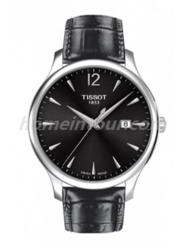 天梭T0636101608700男表T-Classic系列-灰色表带/表径42mm