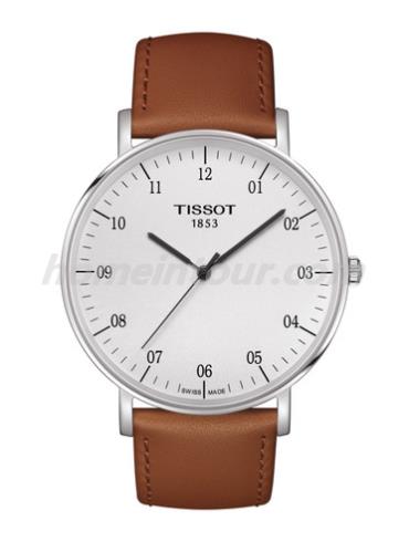 天梭T1096101603700男表T-Classic系列-米色表带/表径42mm