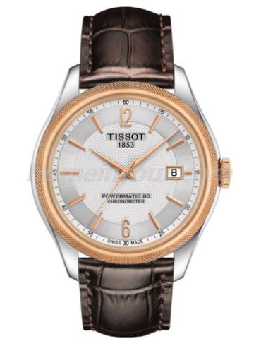 天梭T108.408.26.037.00男表T-Sport系列-棕色表带/表径41mm