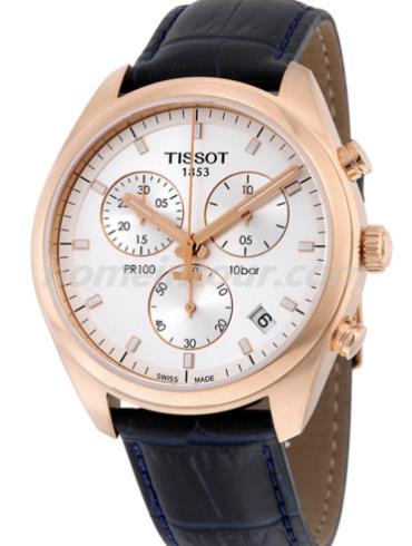 天梭T101.417.36.031.00男表T-Classic系列-黑色表带/表径41mm