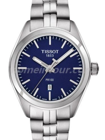 天梭T101.251.11.041.00女表T-Classic系列-银色表带/表径33mm