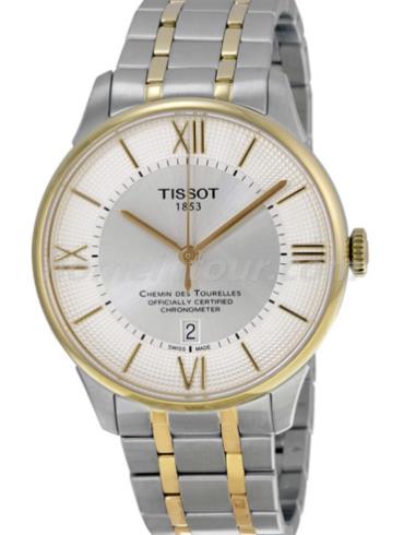 天梭T099.408.22.038.00男表T-Classic系列-间金色表带/表径42mm