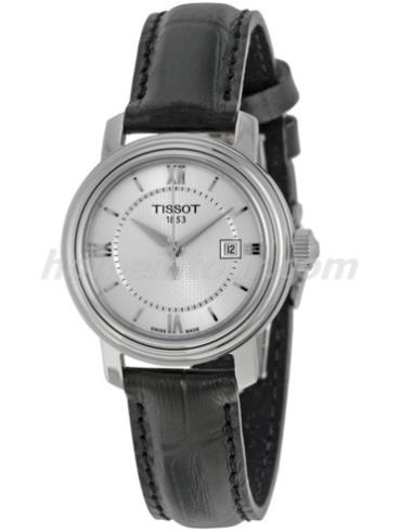 天梭T097.010.16.038.00女表T-Classic系列-黑色表带/表径29mm