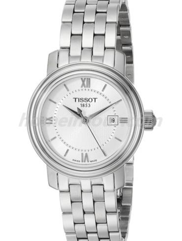 天梭T097.010.11.038.00女表T-Classic系列-银色表带/表径29mm