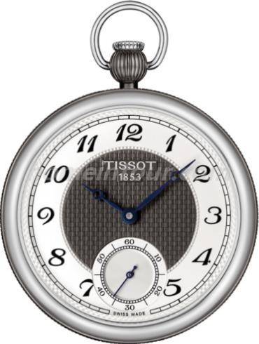 天梭T860.405.29.032.00男表T-POCKET系列-灰色表带/表径45mm