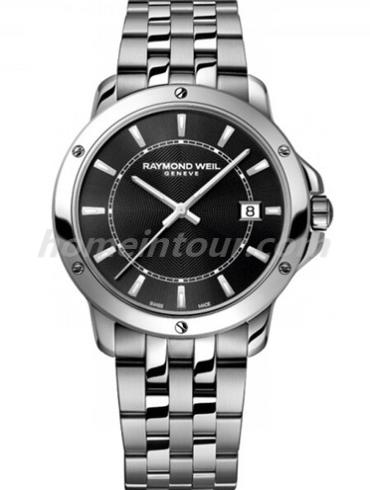 蕾蒙威5591-ST-20001男表Tango系列-银色表带/表径39mm