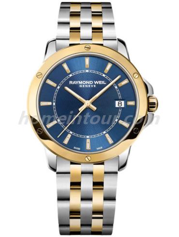 蕾蒙威5591-STP-50001男表Tango系列-间金色表带/表径39mm