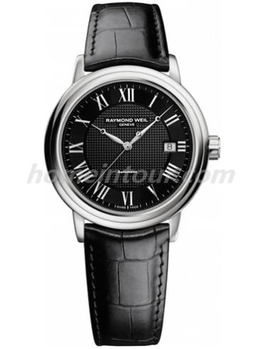 蕾蒙威2837-STC-00208男表Maestro系列-黑色表带/表径39.5mm