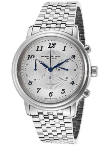 蕾蒙威4830-ST-05659男表Maestro系列-银色表带/表径41.5mm