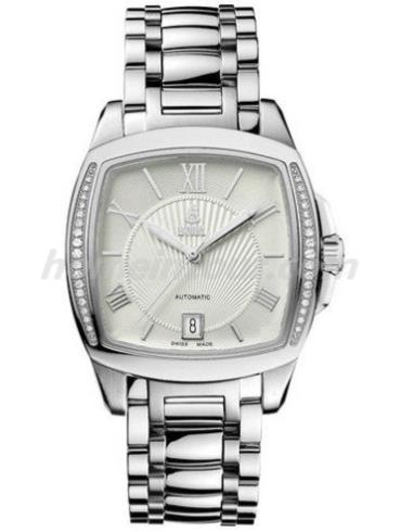 依波路GS1856SD-4532男表传奇系列-银色表带/表径37x37mm