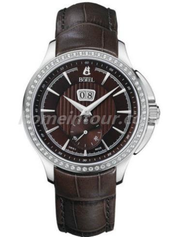 依波路GS8610D-8522BR男表波莱尔系列-棕色表带/表径41mm