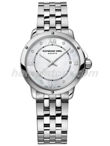 蕾蒙威5391-ST-00995女表Tango系列-银色表带/表径28mm