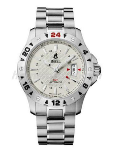 依波路GS8300-4522男表哥伦布系列-银色表带/表径44mm