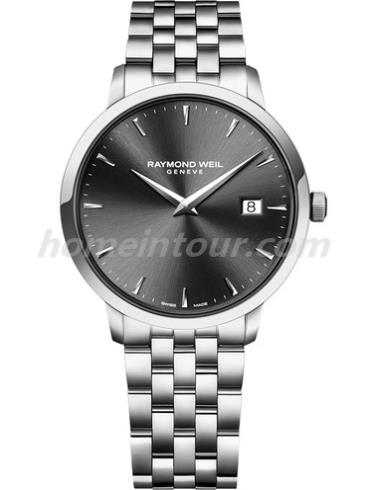 蕾蒙威5488-ST-60001男表Toccata-银色表带/表径39mm