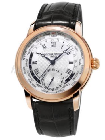 康斯登FC-718MC4H4男表Manufacture系列-黑色表带/表径42mm