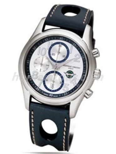 康斯登FC-392HS6B6男表古董赛车系列-黑色表带/表径43mm