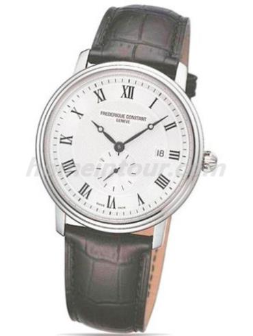 康斯登FC-345MC5S6男表百年经典系列-黑色表带/表径43mm