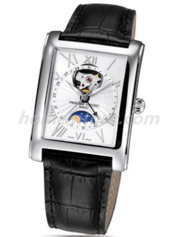 康斯登FC-335MS4MC26男表百年经典系列-黑色表带/表径34x45 mm