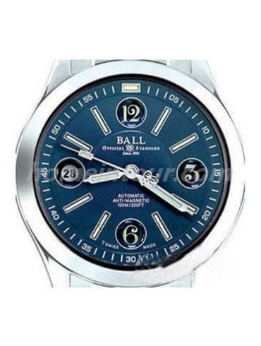 波尔NM1020C-L3-BE男表铁路长官系列-银色表带/表径40mm