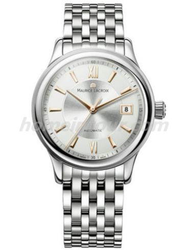 艾美LC6027-SS002-110男表典雅系列-银色表带/表径38mm