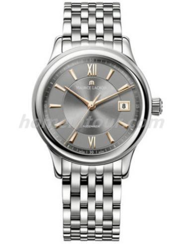 艾美LC6027-SS002-310男表典雅系列-银色表带/表径38mm