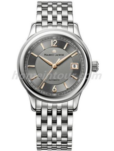 艾美LC6027-SS002-321男表典雅系列-银色表带/表径38mm