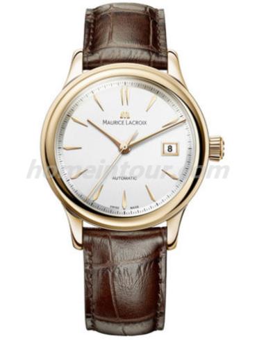 艾美LC6037-PG101-130男表典雅系列-棕色表带/表径38mm