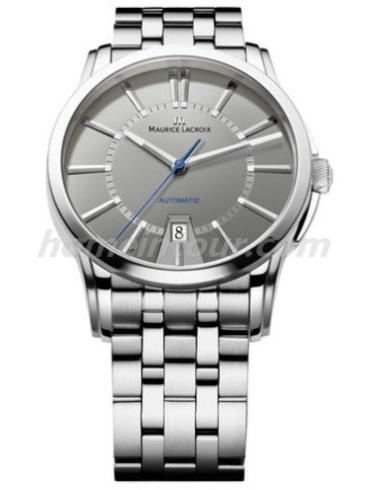 艾美PT6148-SS002-230男表奔涛系列-银色表带/表径40mm