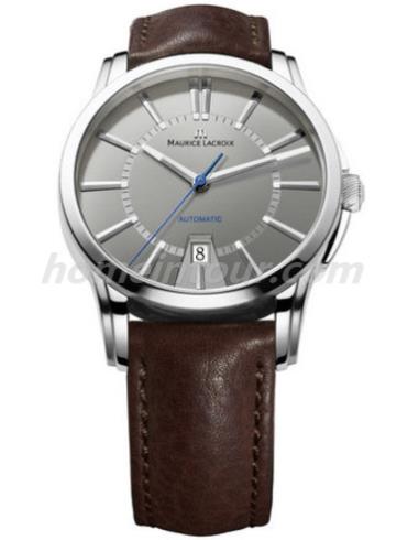 艾美PT6148-SS001-230男表奔涛系列-棕色表带/表径40mm