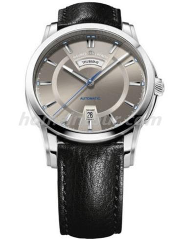 艾美PT6158-SS001-73E男表奔涛系列-黑色表带/表径40mm