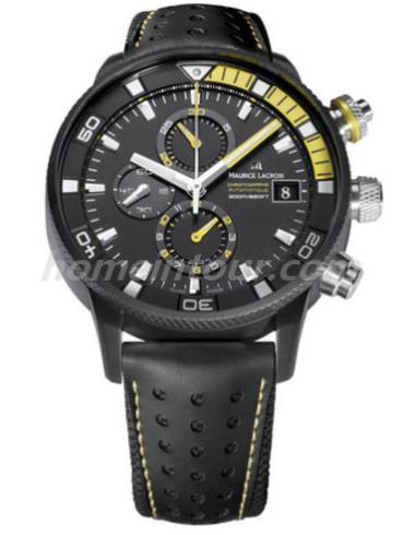 艾美PT6009-PVB01-330男表奔涛系列-黑色表带/表径48mm