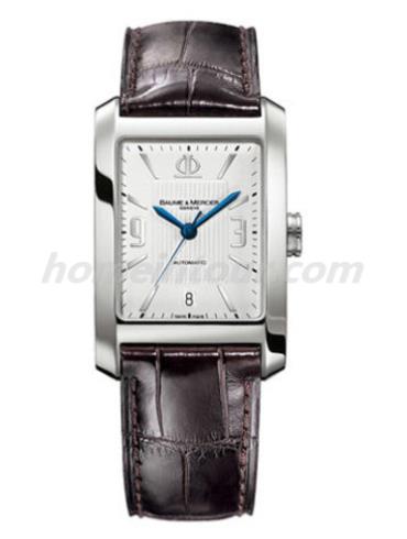 名士08822男表汉伯顿系列-深棕色表带/表径45.5mm