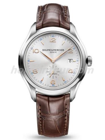 名士10054男表克里顿Clifton系列-棕色表带/表径40mm