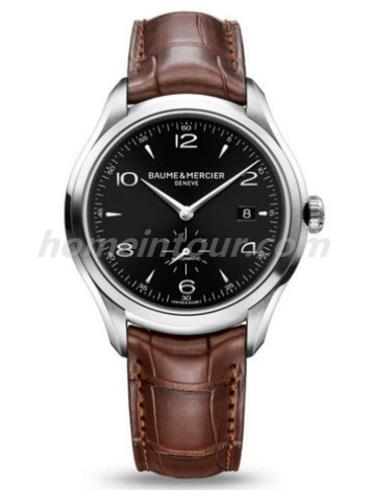 名士10053男表克里顿Clifton系列-棕色表带/表径41mm