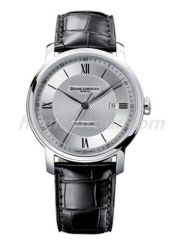 名士08868男表克莱斯麦系列-黑色表带/表径42mm