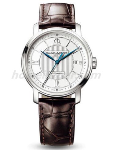 名士08791男表克莱斯麦系列-深棕色表带/表径39mm