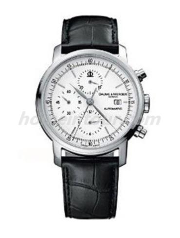 名士08786男表克莱斯麦系列-深棕色表带/表径42mm