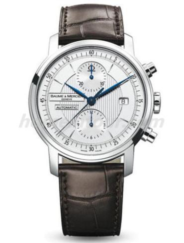 名士08692男表克莱斯麦系列-深棕色表带/表径42mm