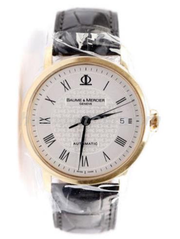 名士08639男表克莱斯麦系列-黑色表带/表径36mm