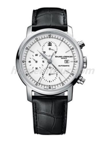 名士08591男表克莱斯麦系列-黑色表带/表径42mm