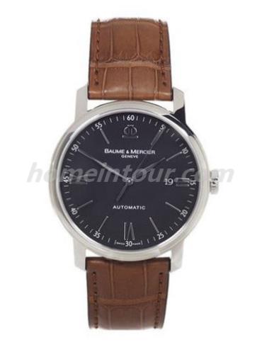 名士08590男表克莱斯麦系列-深棕色表带/表径42mm