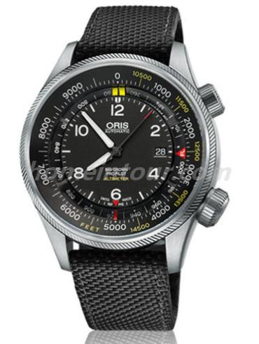 豪利时01_733_7705_4134-07_5_23_15FC男表航空系列-黑色表带/表径47mm