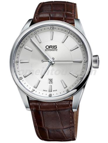 豪利时01_733_7642_4031-07_5_21_80FC男表文化系列-棕色表带/表径42mm