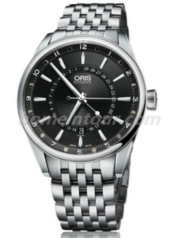 豪利时01_761_7691_4054-07_8_21_80男表文化系列-银色表带/表径42mm