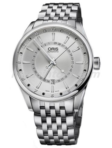 豪利时01_761_7691_4051-07_8_21_80男表文化系列-银色表带/表径42mm